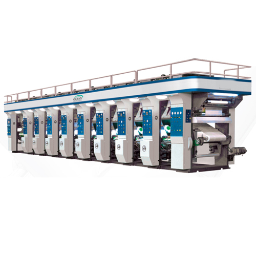 8 Colour Rotogravure Printing Machine - 2 Nos